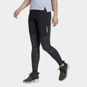 Adidas W Agravic tight - Collant running femme | Hardloop