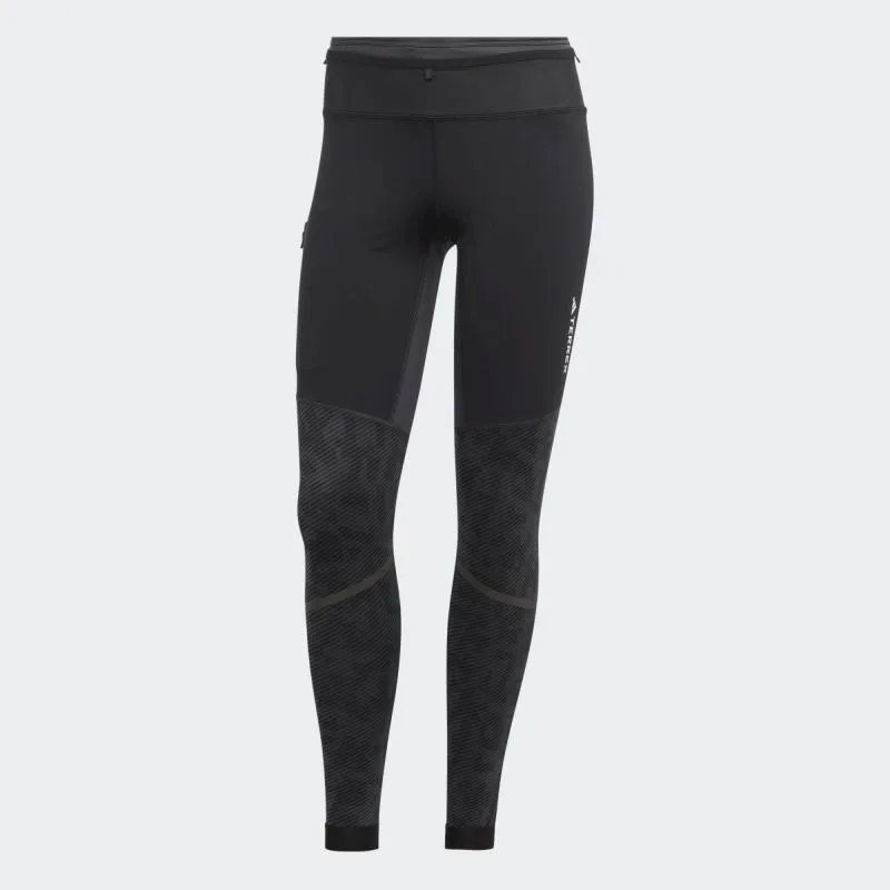 Adidas W Agravic tight - Collant running femme | Hardloop