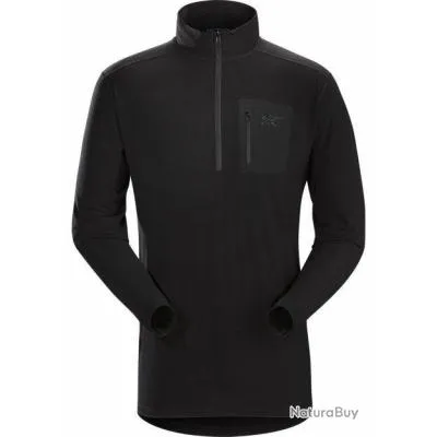 ArcTeryx LEAF Cold WX Zip Neck AR Noir XL