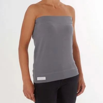 Bandeau peau à peau Tube Gris S/M