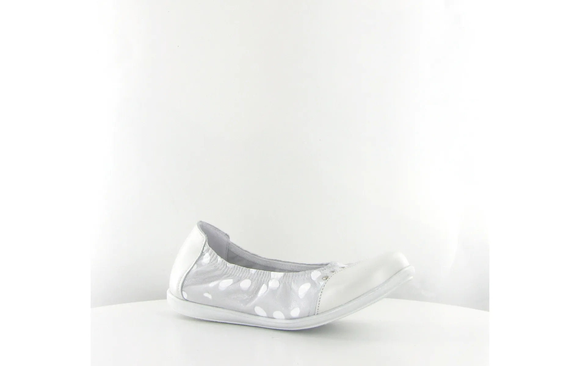 Bellamy ballerine tania blanc