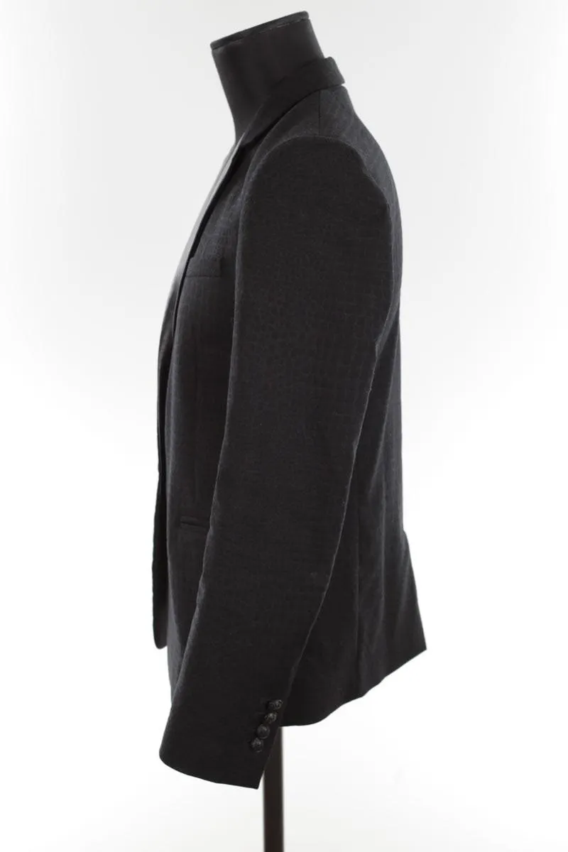 Blazer en coton The Kooples noir. Matière principale coton. Taille 36.