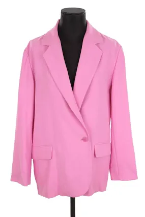 Blazer  Maje rose. Matière principale viscose. Taille 36.