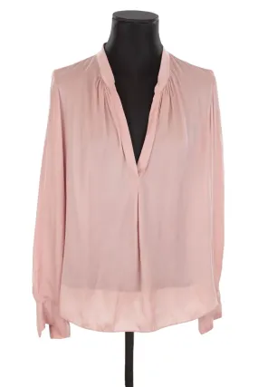 Blouse  Zadig & Voltaire rose. Matière principale polyester. Taille 38.