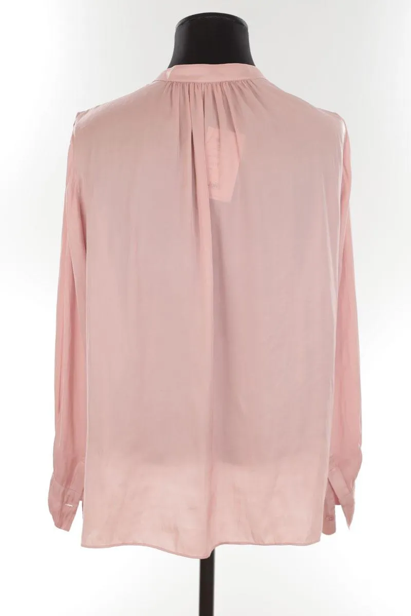 Blouse  Zadig & Voltaire rose. Matière principale polyester. Taille 38.