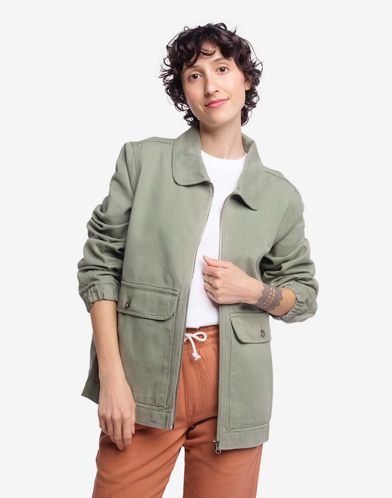 Blouson Bethel vert sauge Taille L Couleurs Vert sauge