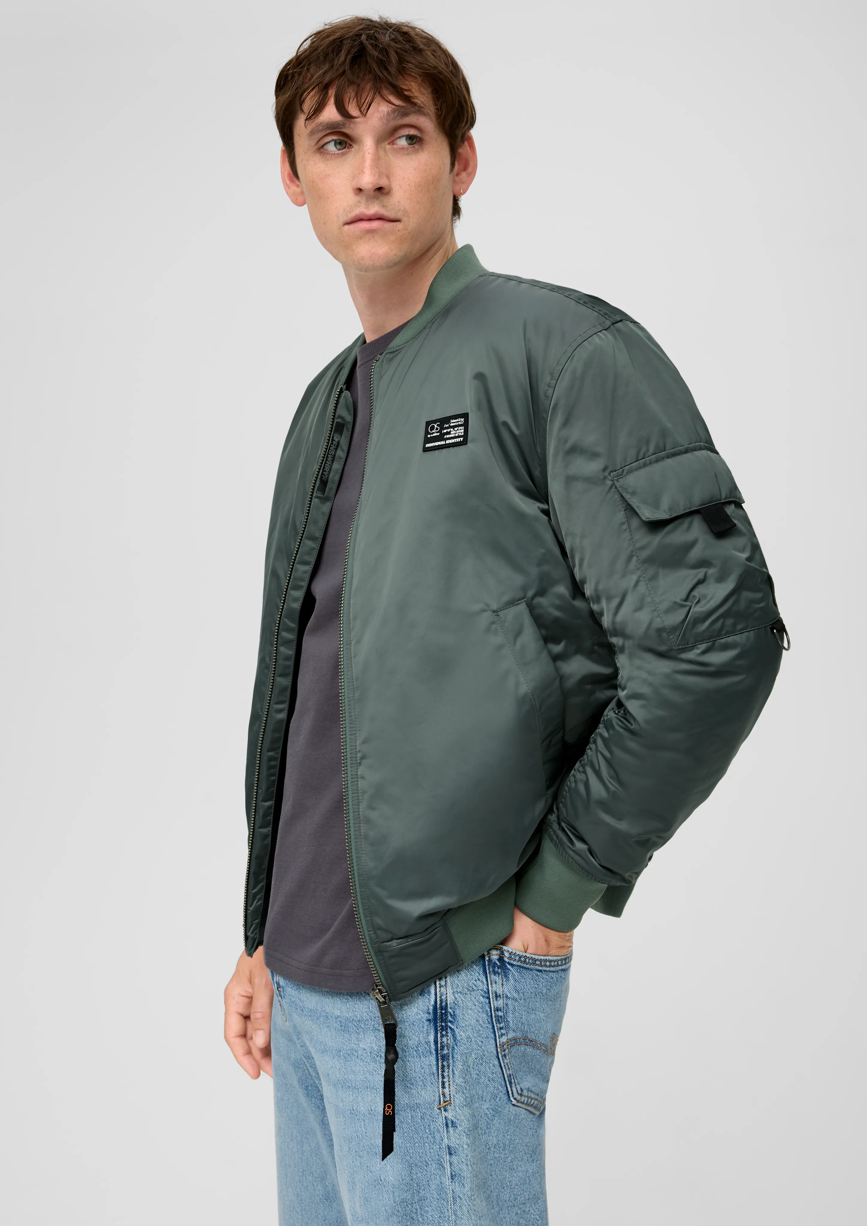 Blouson bombardier rembourré