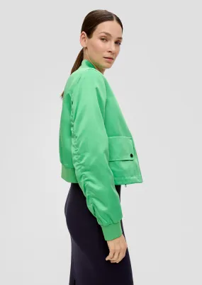 Blouson en satin