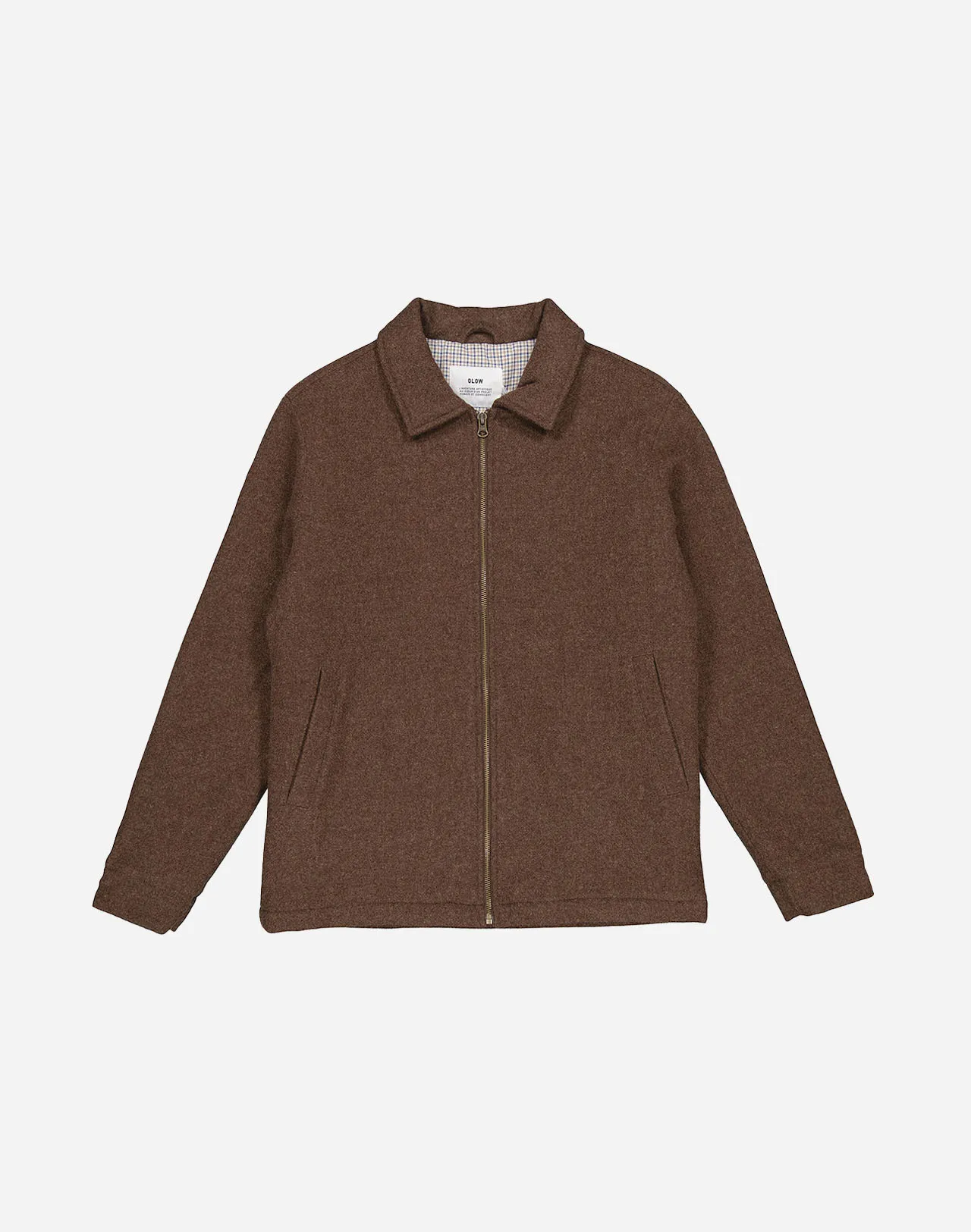 Blouson Sherwood marron Taille L Couleurs Marron chiné