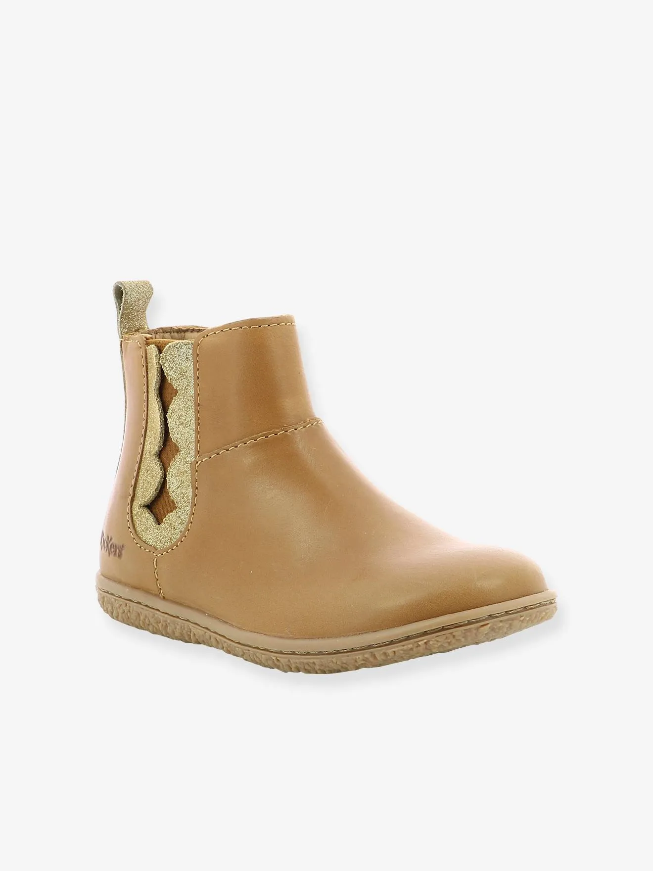 Boots fille Vetudi KICKERS® camel or - Kickers