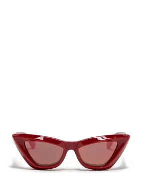 BOTTEGA VENETA  Lunettes de soleil - Rouge