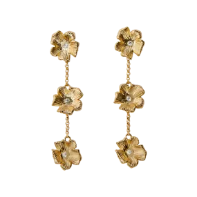 BOUCLES D'OREILLES FLEURS - MAJE pour FEMME | Printemps