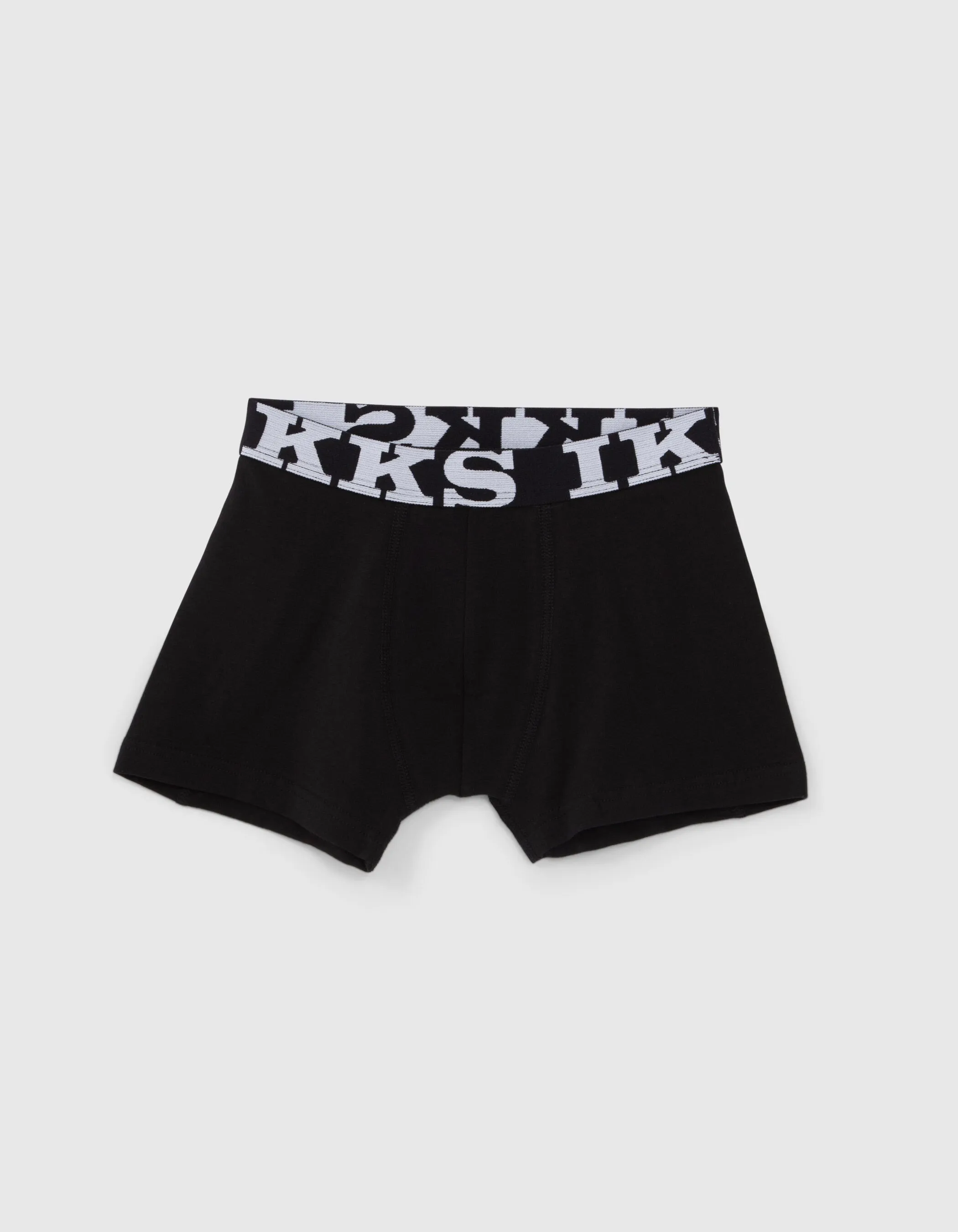 Boxers noir et kaki garçon