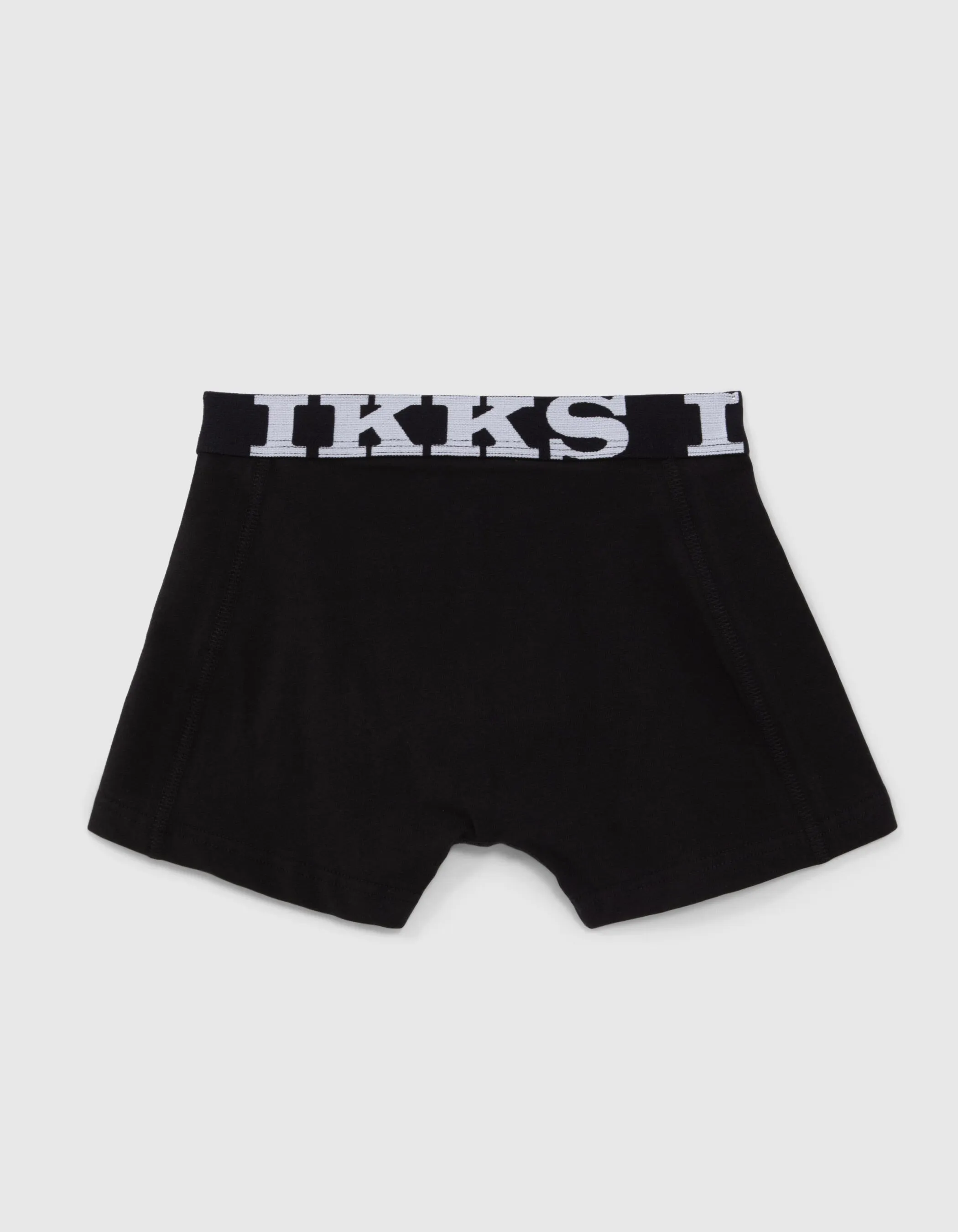 Boxers noir et kaki garçon