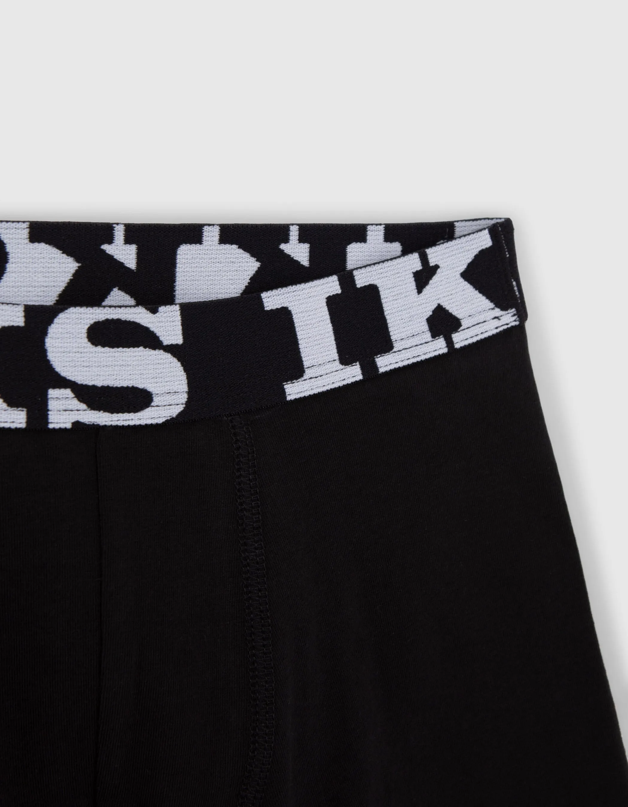 Boxers noir et kaki garçon