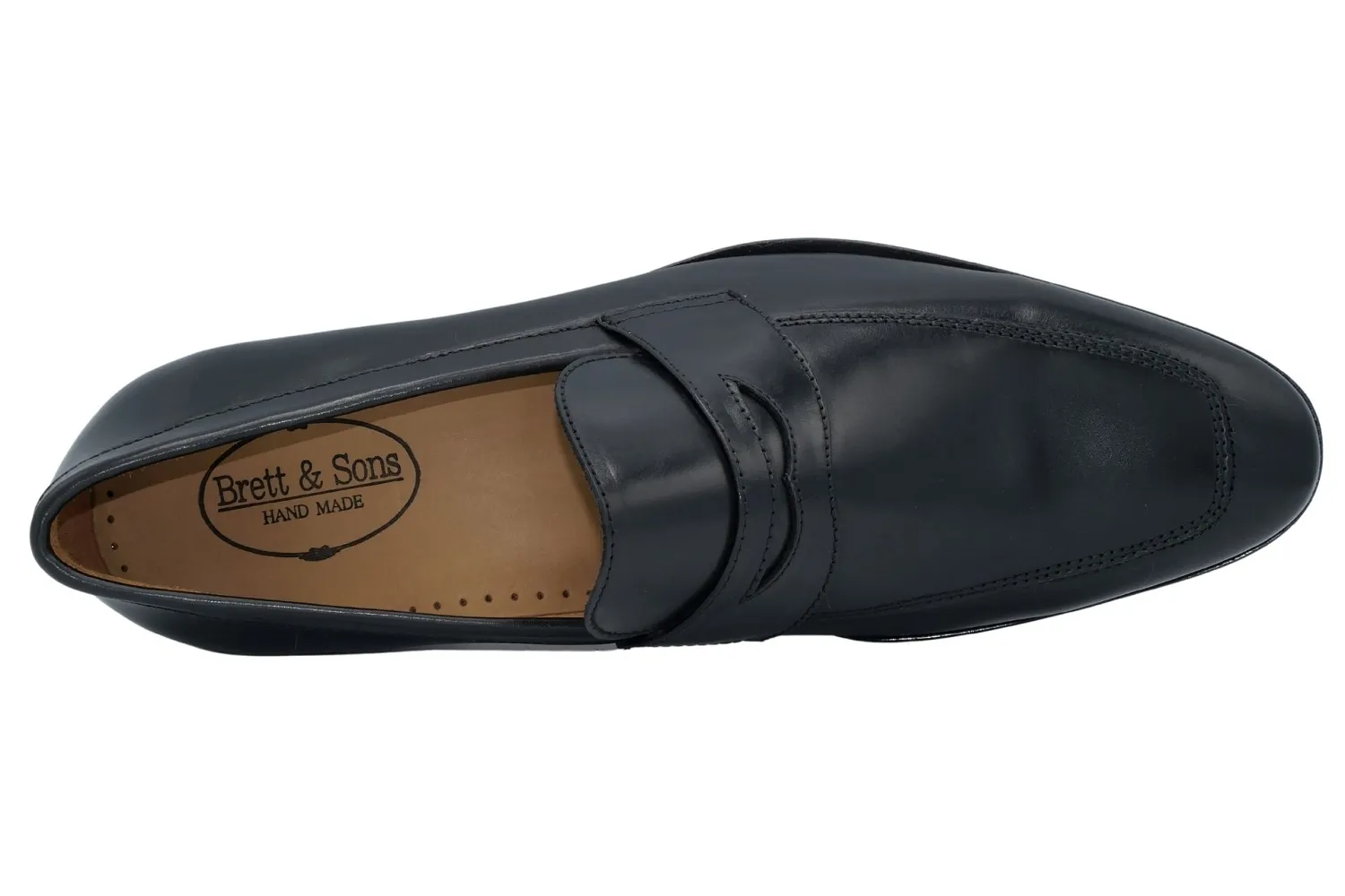 Brett and sons mocassin 4491 cuir noir