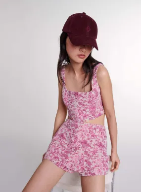 CASQUETTE EN VELOURS - MAJE pour FEMME | Printemps