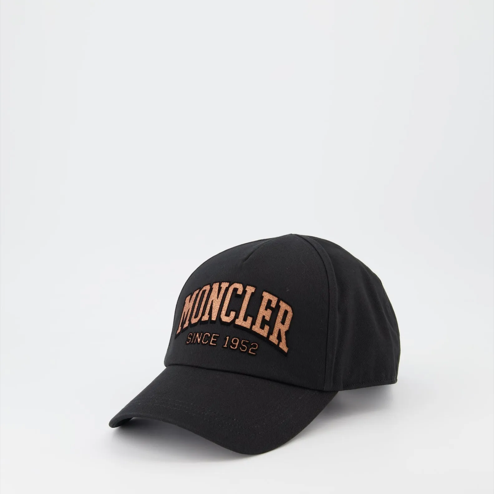 Casquette Since 1952 Moncler pour Homme Noir