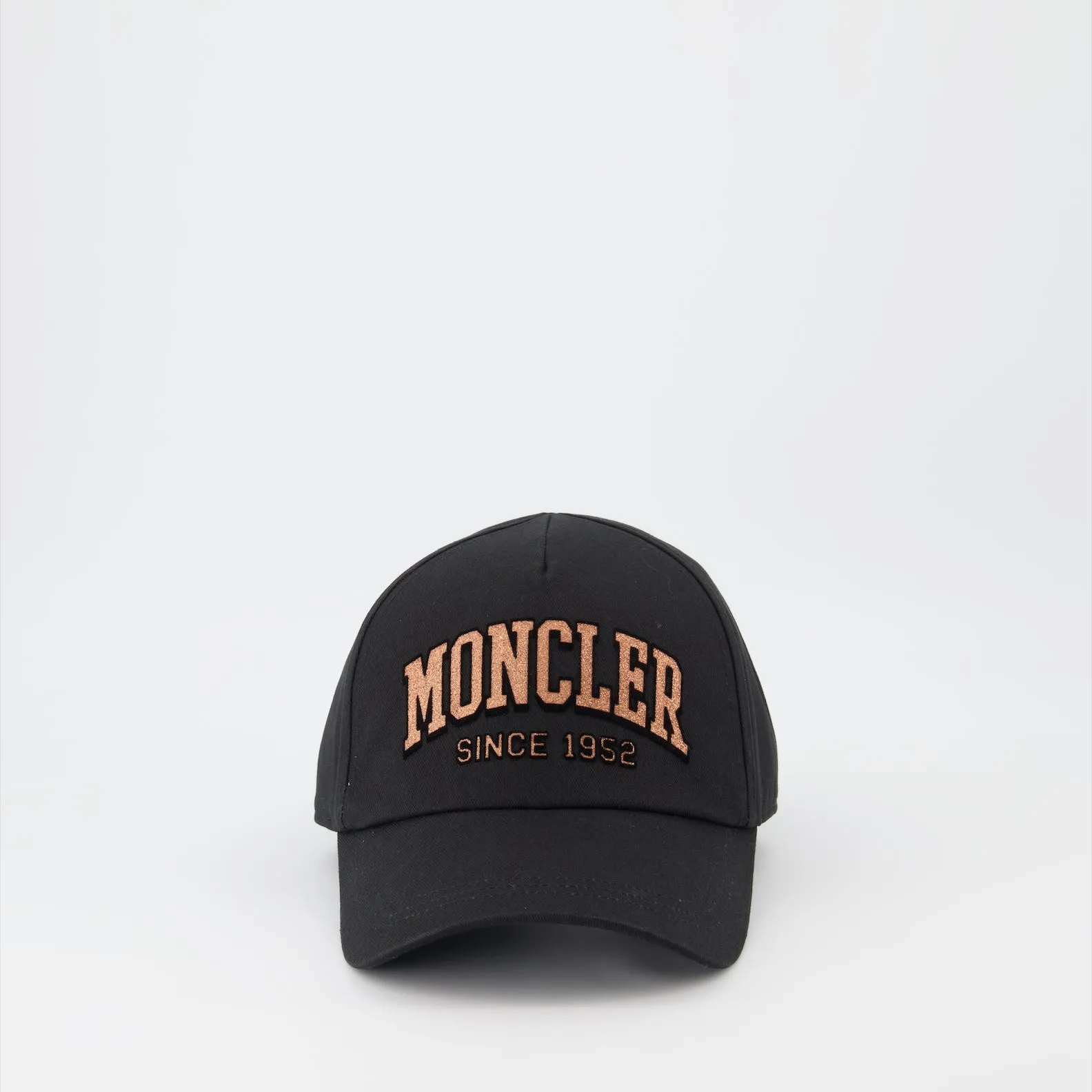 Casquette Since 1952 Moncler pour Homme Noir