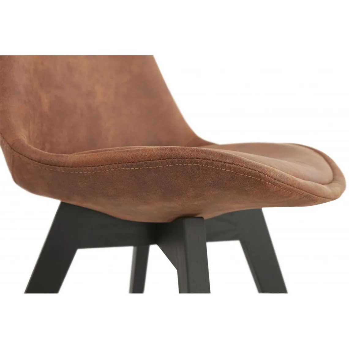 Chaise Camel Pieds Noir SOME | 3 Suisses