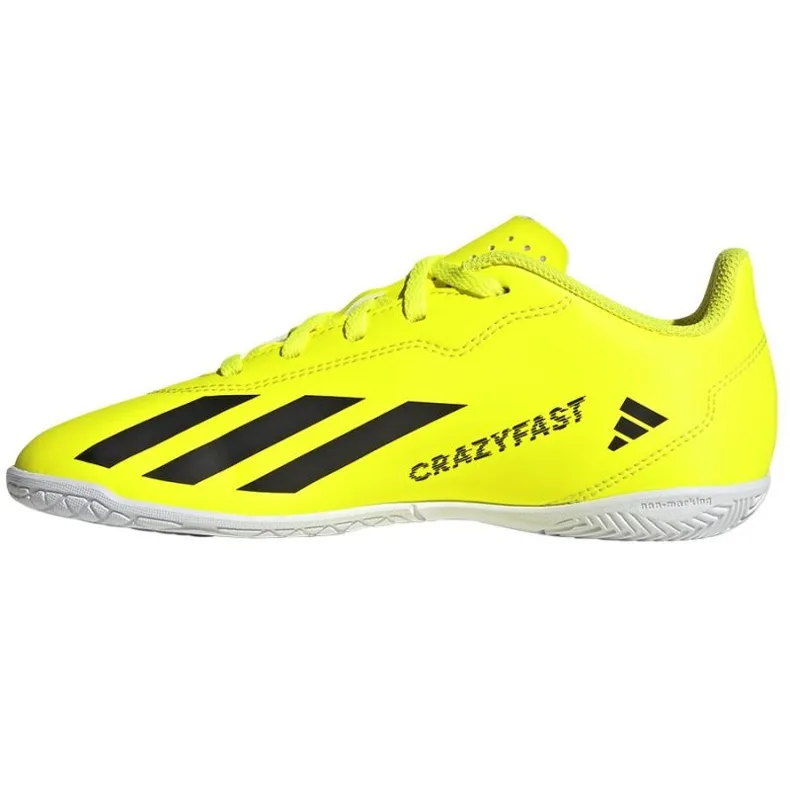 Chaussures Adidas X Crazyfast Club En Jr IF0710 jaune