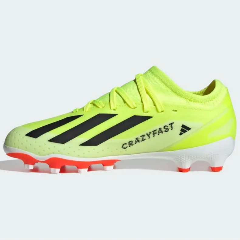 Chaussures Adidas X Crazyfast League Ll Mg Jr IF0683 jaune