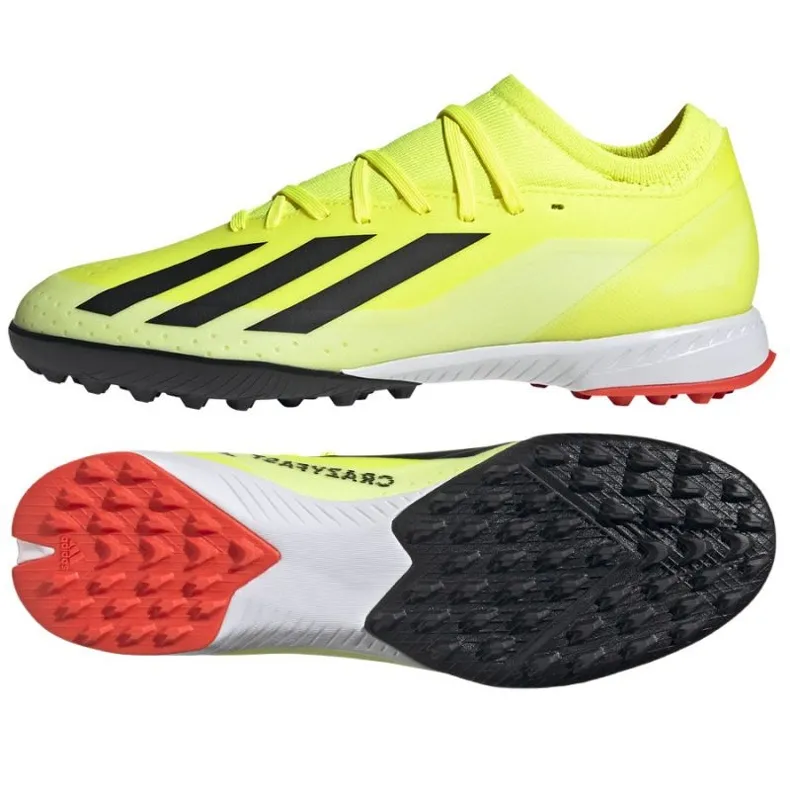 Chaussures Adidas X Crazyfast League Tf M IF0698 jaune