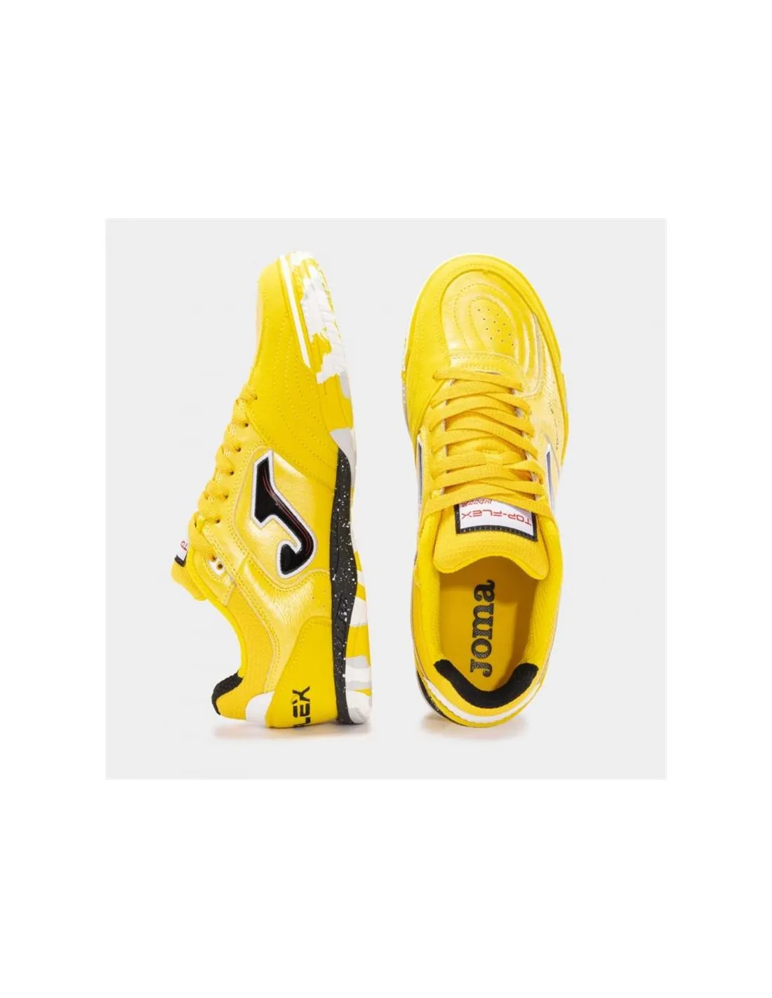 Chaussures de Football sala Joma Haut Flex 2428 Ambre Jaune Intérieur