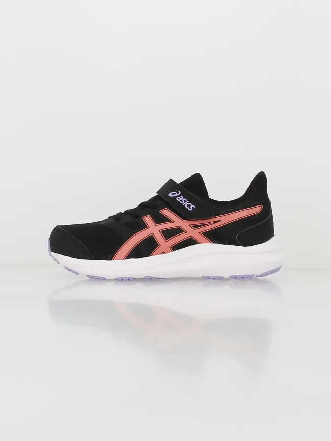 Chaussures de running jolt 4 ps noir rose enfant - Asics | wimod