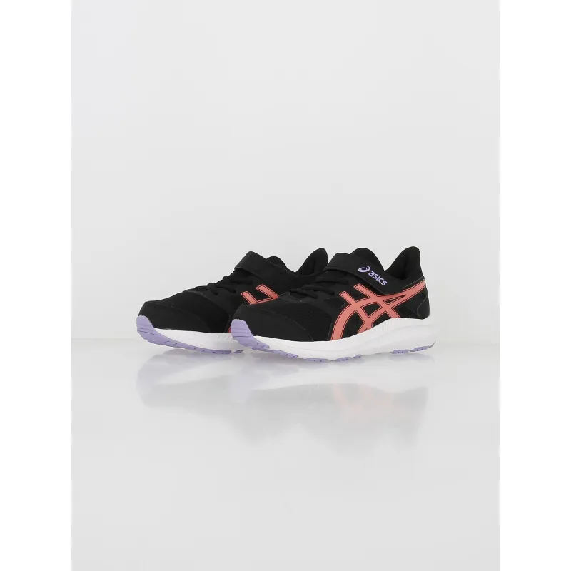 Chaussures de running jolt 4 ps noir rose enfant - Asics | wimod