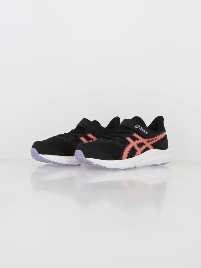 Chaussures de running jolt 4 ps noir rose enfant - Asics | wimod