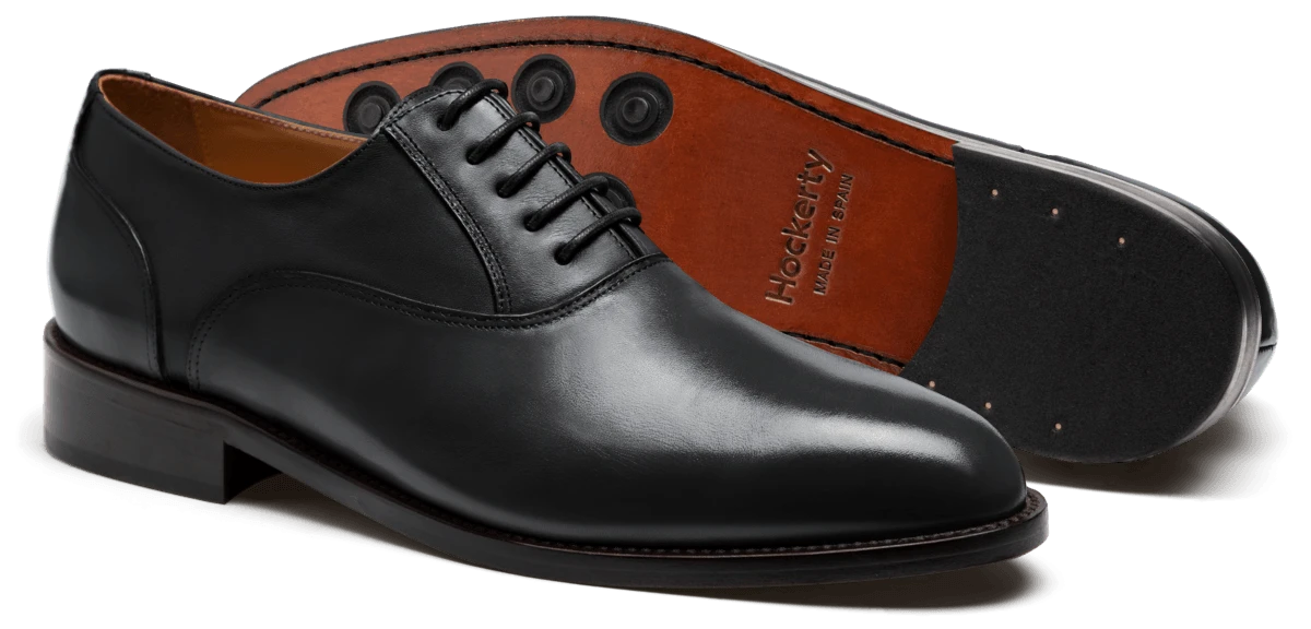 Chaussures Richelieu en cuir noir