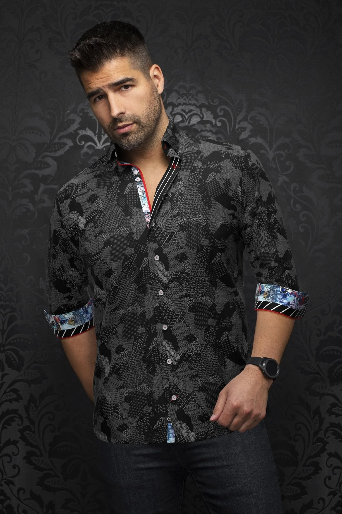 CHEMISE | ABRAHAM, Black