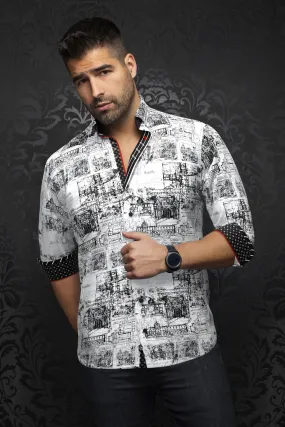 CHEMISE | FLORENSIO, White Black