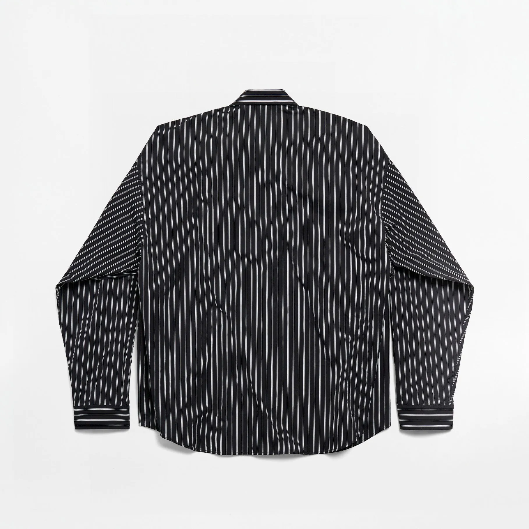 Chemise Balenciaga Flatground Stripe Noir/Blanc