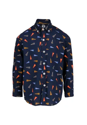 Chemise garon avec imprimé drapeaux Yosemite