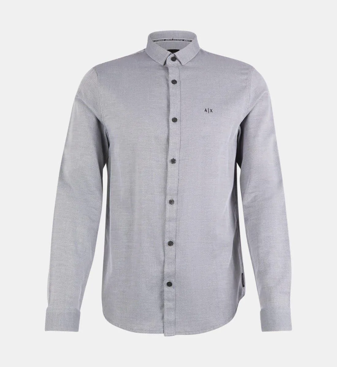 Chemise manche longue grise