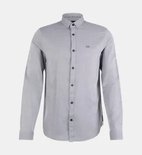 Chemise manche longue grise