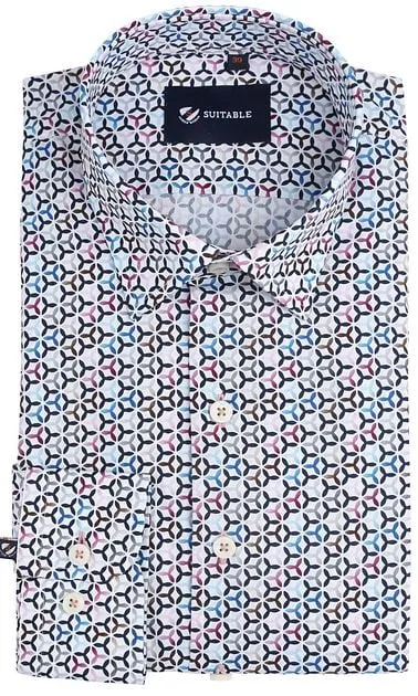 Chemise Suitable Imprimée Multicolore 270-4 commander en li