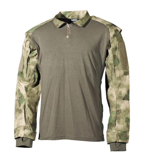 Chemise tactique Ubas HDT Camouflage Vert