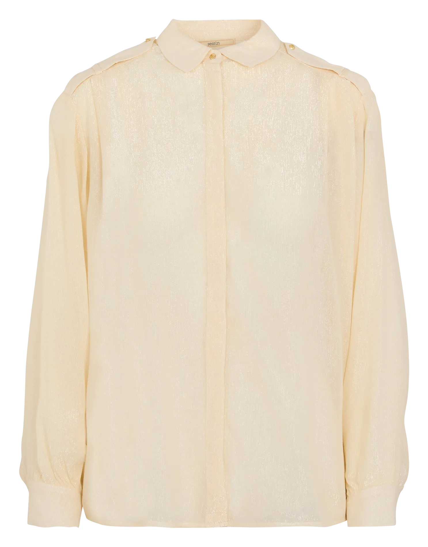 CHEMISE TRANSPARENTE COL CLASSIQUE GINGER LUX - SESSUN pour FEMME | Printemps