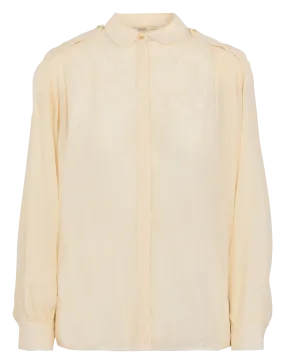 CHEMISE TRANSPARENTE COL CLASSIQUE GINGER LUX - SESSUN pour FEMME | Printemps