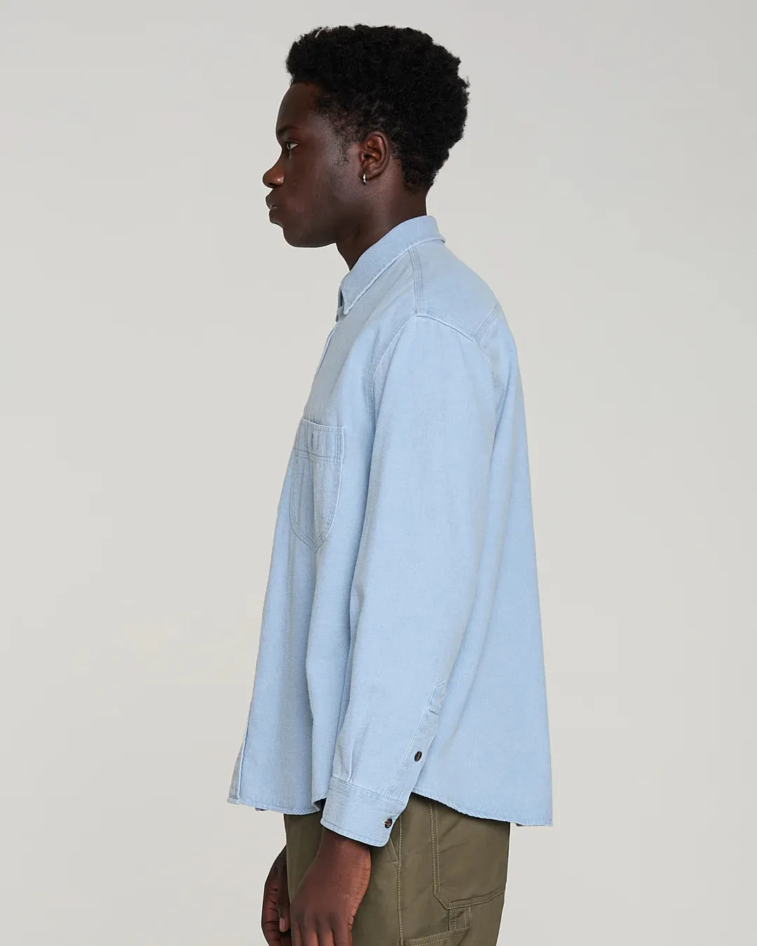 Chemise Worker - Bleu Denim