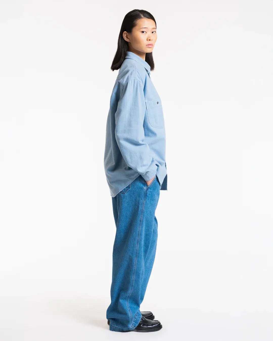 Chemise Worker - Bleu Denim