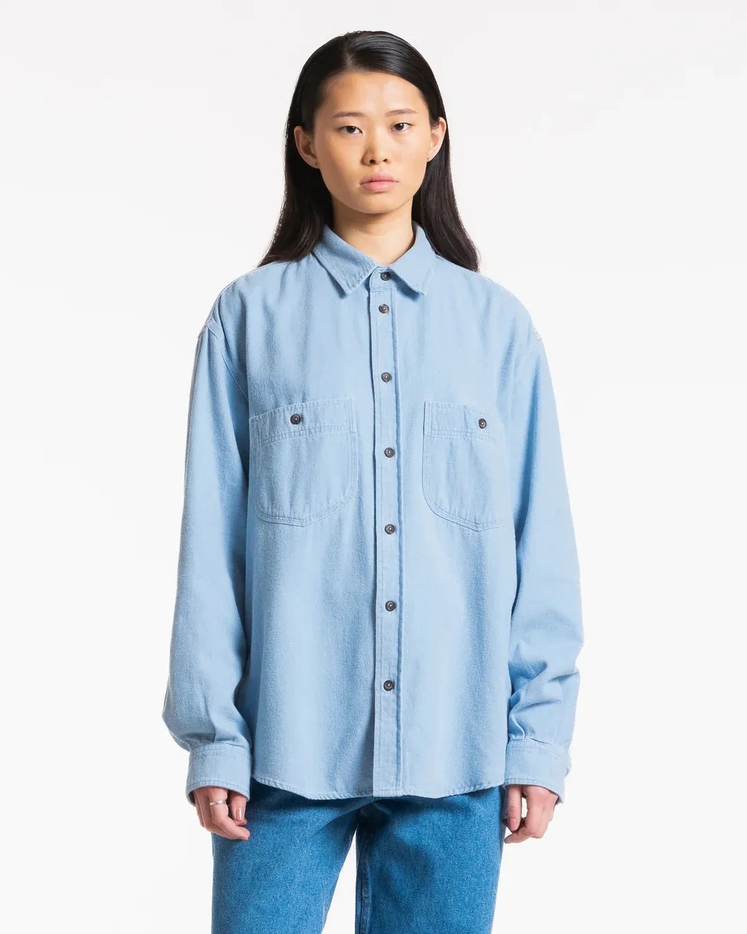 Chemise Worker - Bleu Denim