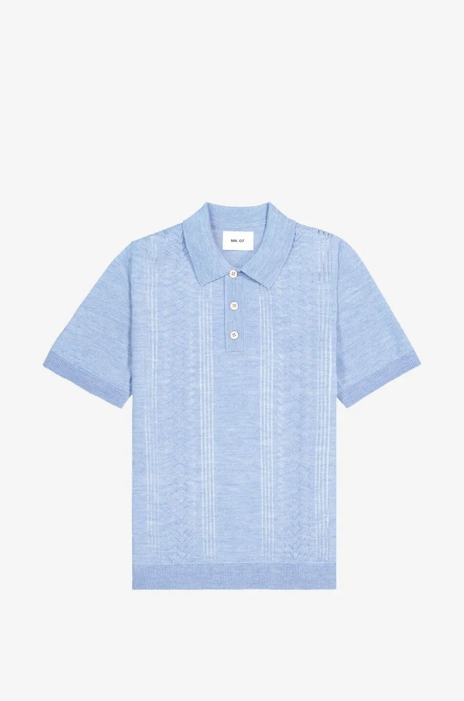 Chemise à manches courtes en maille ajourée Thor SS 6539