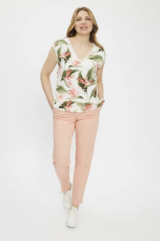 Chino Essantial rose corail