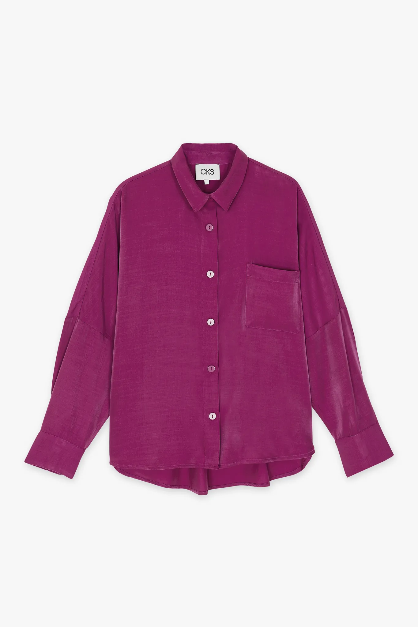 CKS WAZNA Chemise Festival Fuchsia