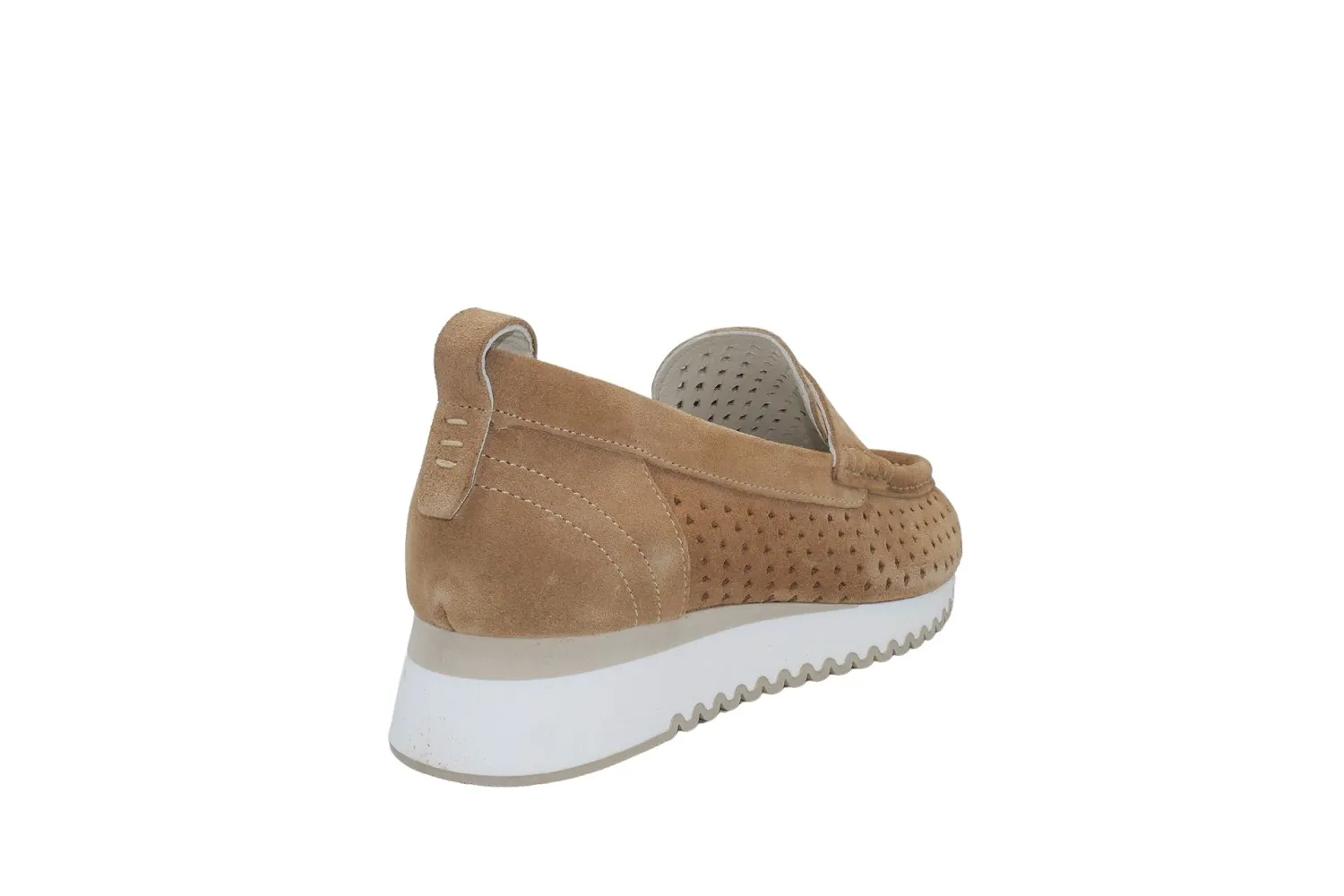 Coco et abricot mocassin esperausse beige