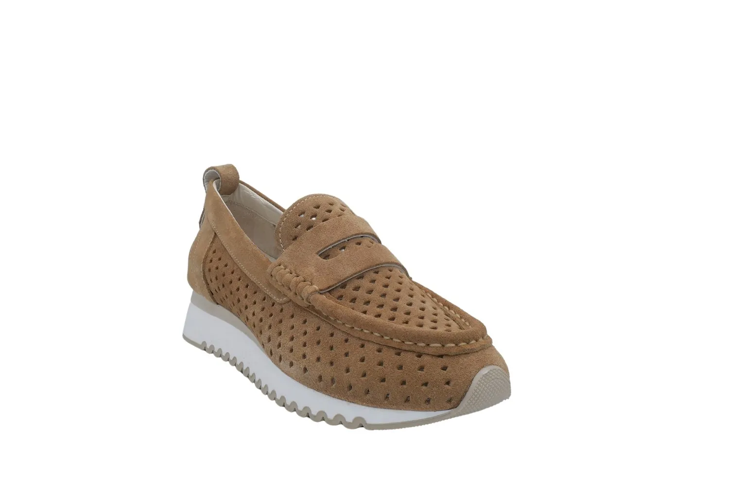 Coco et abricot mocassin esperausse beige